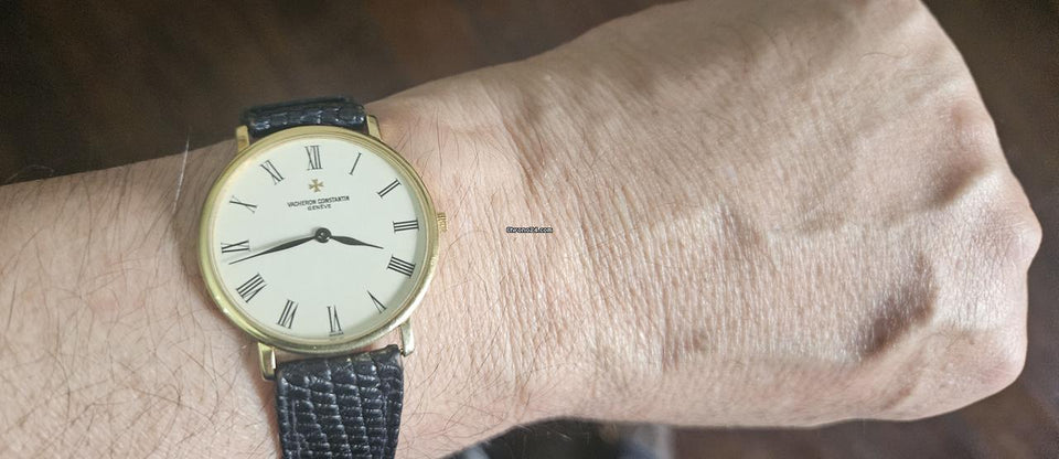 Vacheron Constantin YELLOW GOLD Yellow Set completo revisione 2 anni fa 2 cinturini ottimo stato