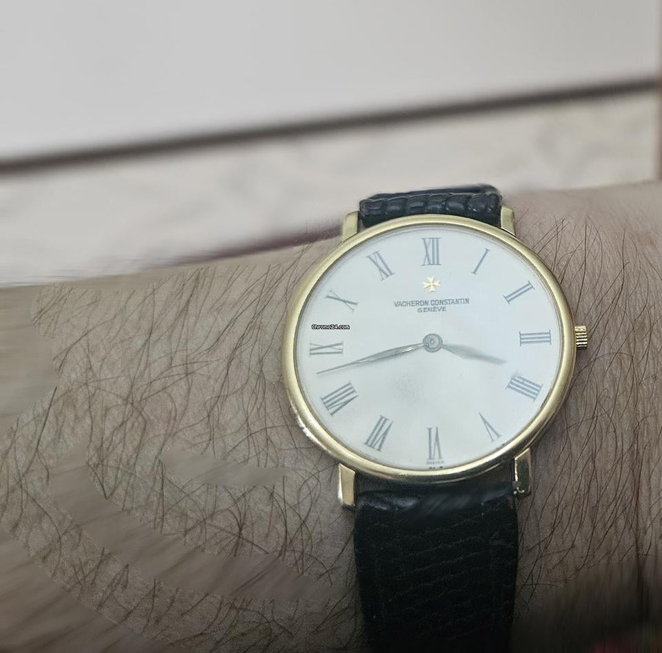 Vacheron Constantin YELLOW GOLD Yellow Set completo revisione 2 anni fa 2 cinturini ottimo stato