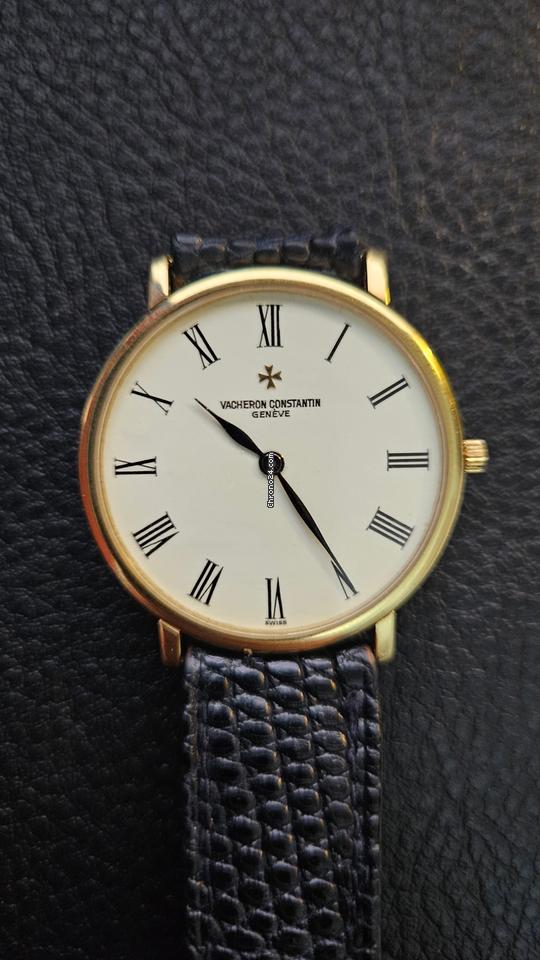 Vacheron Constantin YELLOW GOLD Yellow Set completo revisione 2 anni fa 2 cinturini ottimo stato
