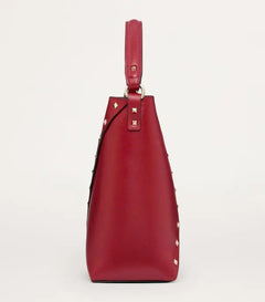 Rockstud Wispy calfskin bucket bag