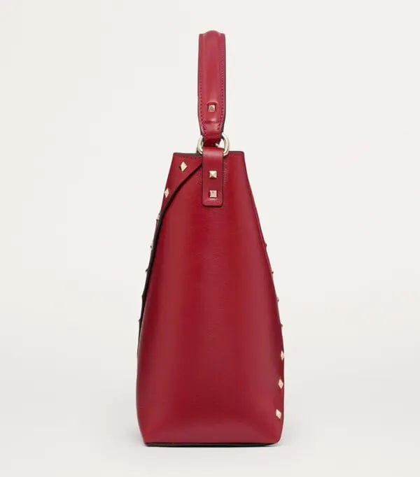 Rockstud Wispy calfskin bucket bag