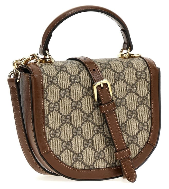 Brown Horsebit 1955 Satchel