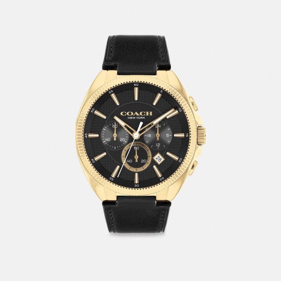 Coach Jackson Watch, 45 Mm Black