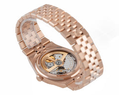Rolex | Land-Dweller | 127335 | Rose gold | 40 mm | Rose gold | White | Automatic