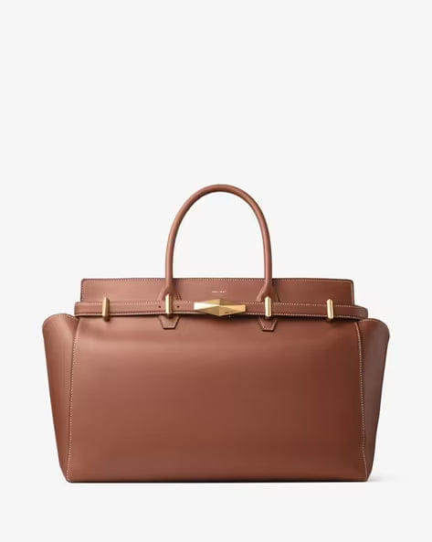 Jimmy Choo Diamond Belted Top Handle Bag