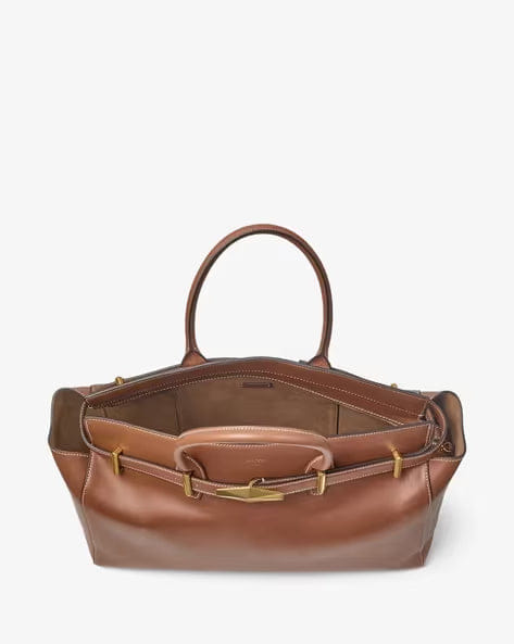 Jimmy Choo Diamond Belted Top Handle Bag