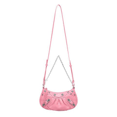 Balenciaga Mini Le Cagole Chain Bag Sweet Pink