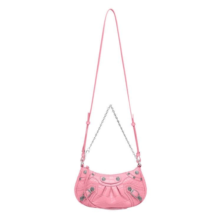 Balenciaga Mini Le Cagole Chain Bag Sweet Pink