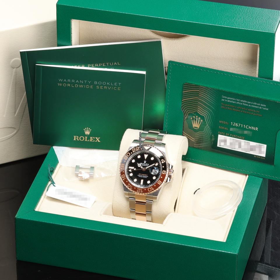 Rolex | GMT-Master II | 126711CHNR | Rose gold | 40 mm | Rose gold | Black | Automatic