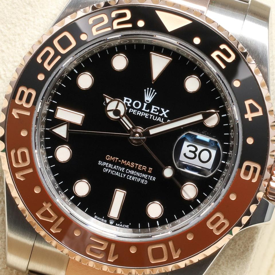 Rolex | GMT-Master II | 126711CHNR | Rose gold | 40 mm | Rose gold | Black | Automatic