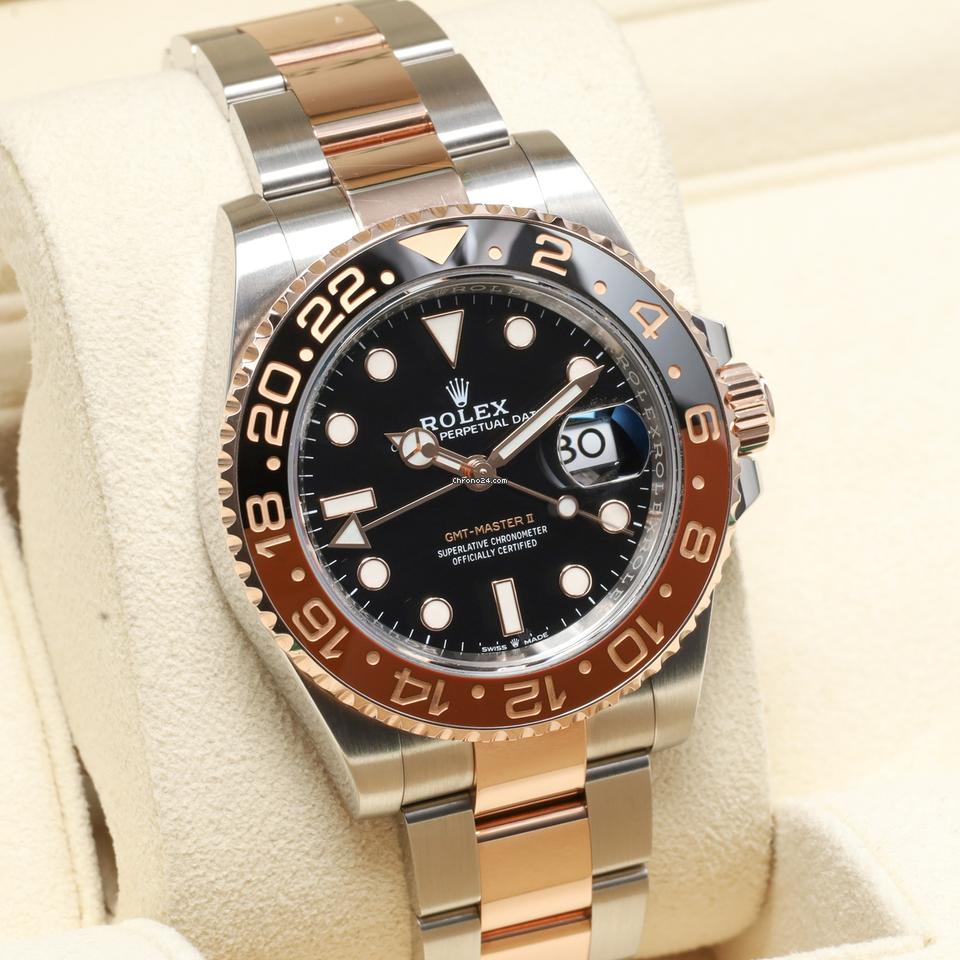 Rolex | GMT-Master II | 126711CHNR | Rose gold | 40 mm | Rose gold | Black | Automatic