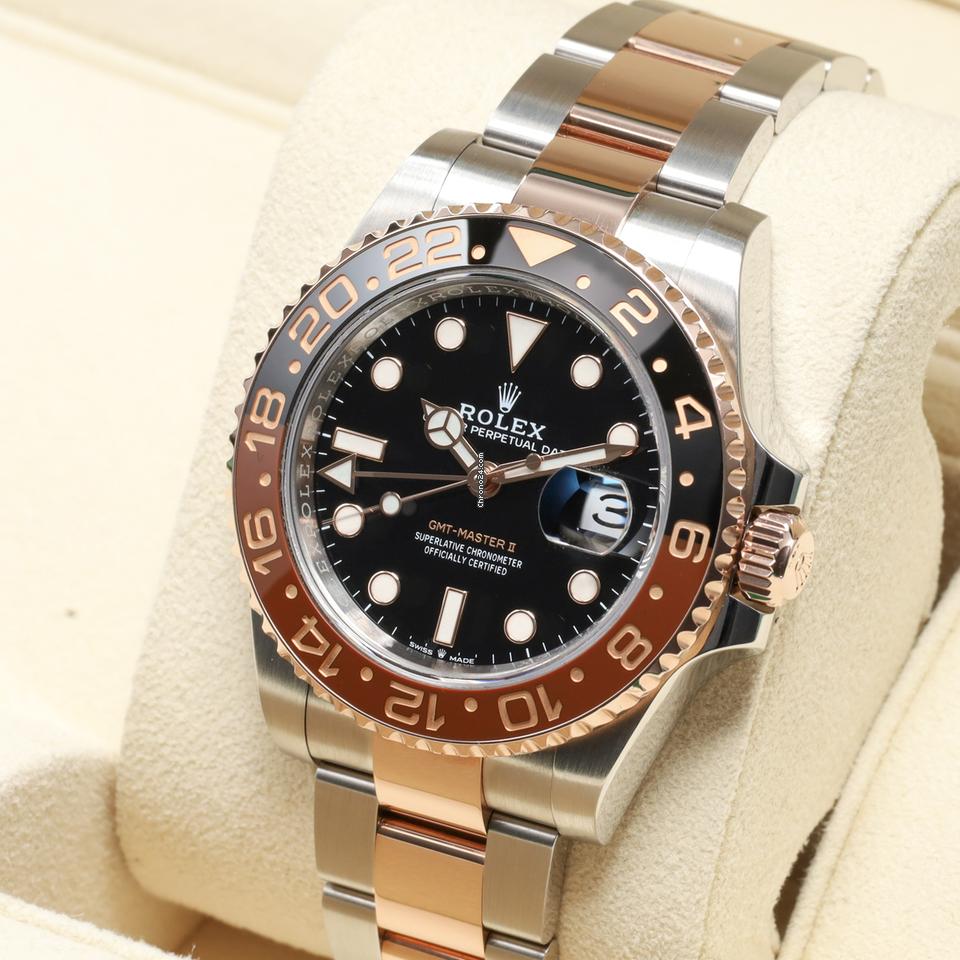 Rolex | GMT-Master II | 126711CHNR | Rose gold | 40 mm | Rose gold | Black | Automatic