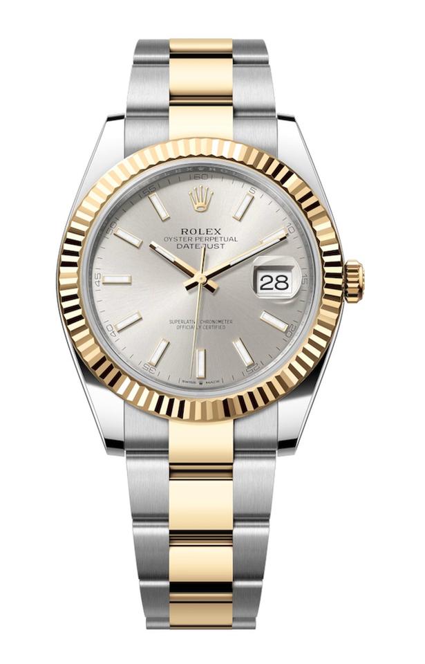 Rolex | Datejust | 126333 | Steel | 41 mm | Yellow gold | Silver | Automatic
