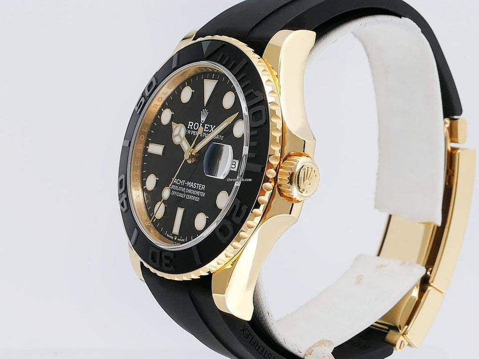 Rolex | Yacht-Master | M226658-0001 | Yellow gold | 42mm mm | Rubber | Black | Automatic