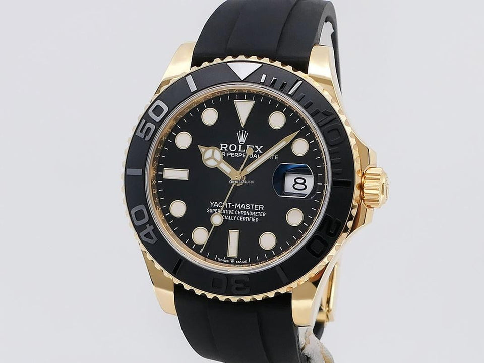 Rolex | Yacht-Master | M226658-0001 | Yellow gold | 42mm mm | Rubber | Black | Automatic