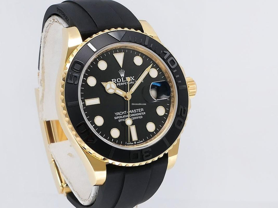 Rolex | Yacht-Master | M226658-0001 | Yellow gold | 42mm mm | Rubber | Black | Automatic