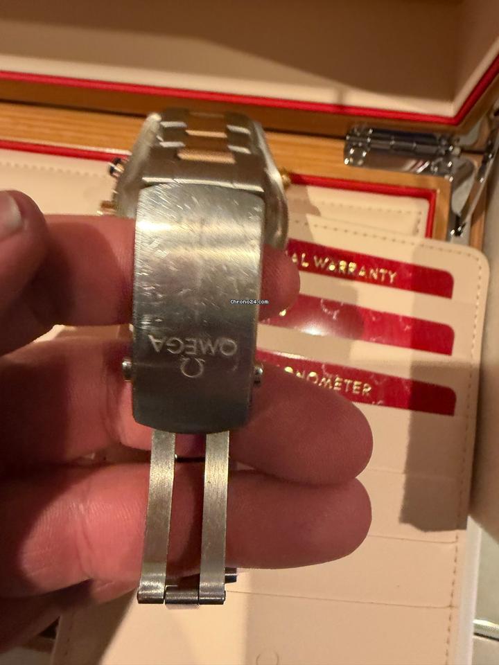 Omega Seamaster Planet Ocean Chronograph Complete fully working watch with box / papers / manuals etc