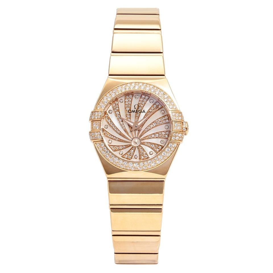 Omega Constellation Quartz123.55.24.60.55.013 Quartz Red gold New
