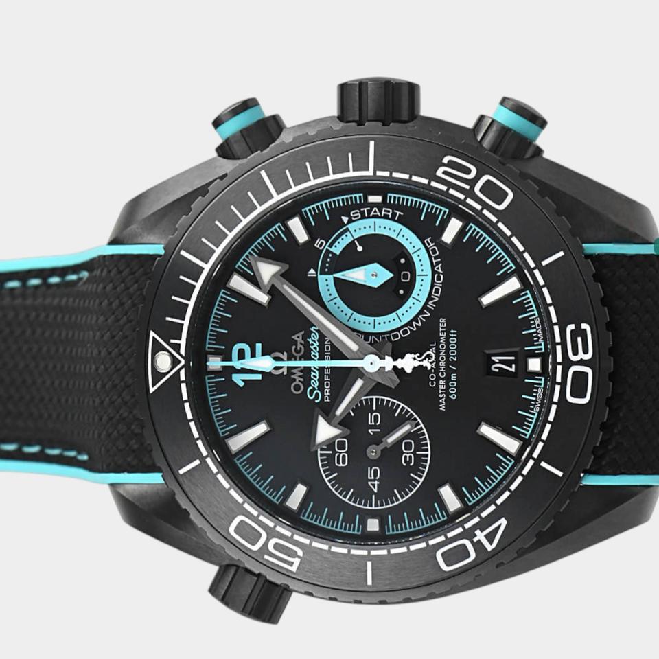 Omega Seamaster Planet Ocean Chronograph Ceramic / 45.5 mm / Box&Papers / 215.92.46.51.01.003