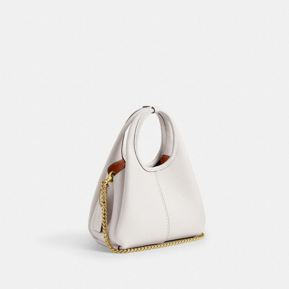 Coach Lana Shoulder Bag 19 Brass Chalk
