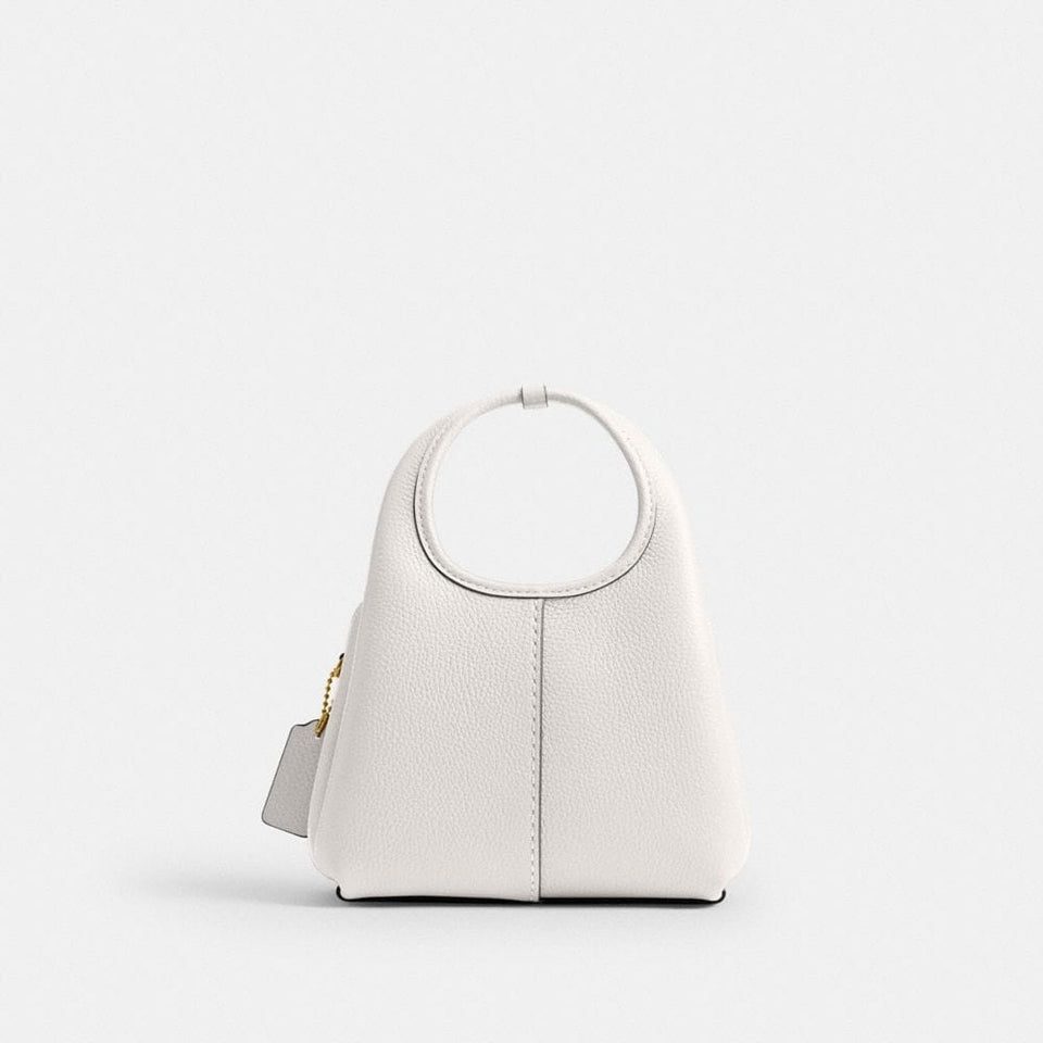 Coach Lana Shoulder Bag 19 Brass Chalk