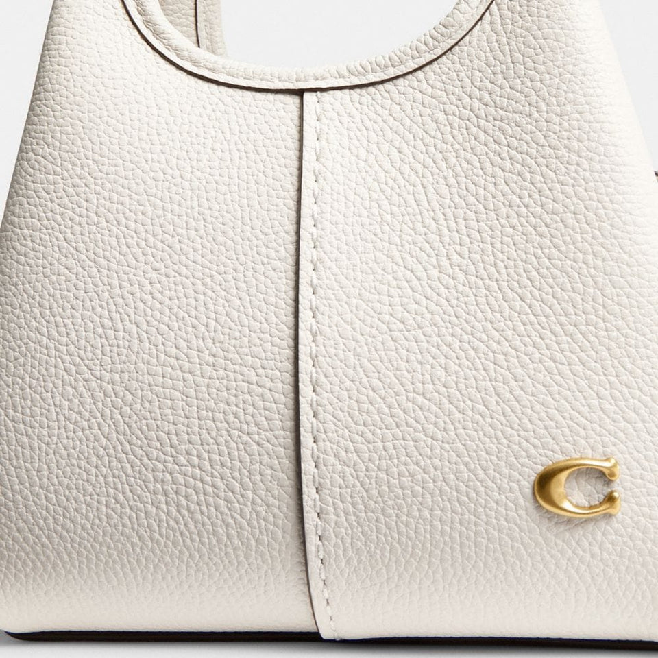 Coach Lana Shoulder Bag 19 Brass Chalk