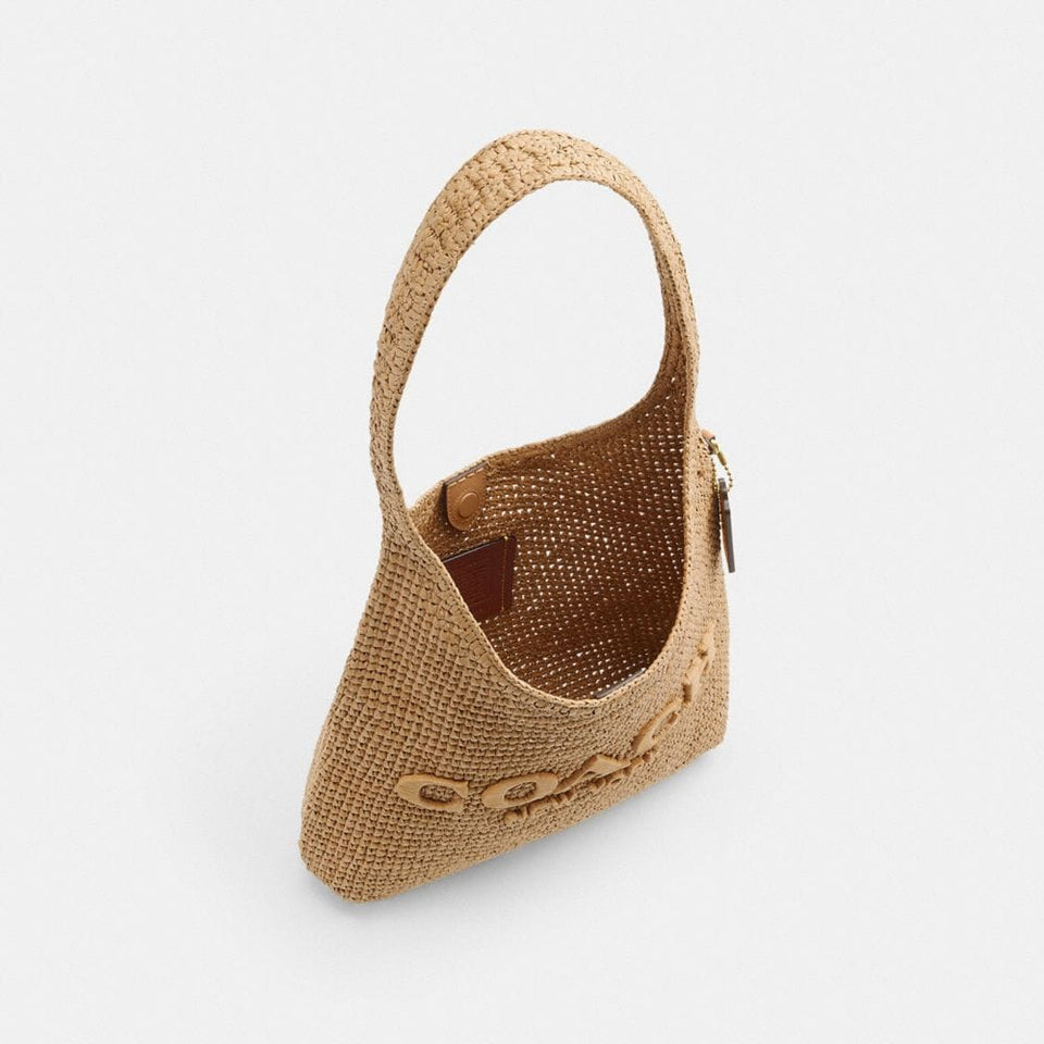 Coach Brooklyn Shoulder Bag 28 Brass Natural