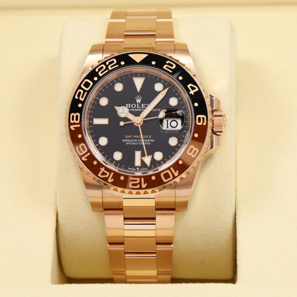 Rolex | GMT-Master II | 126715CHNR | Rose gold | 40 mm | Black
