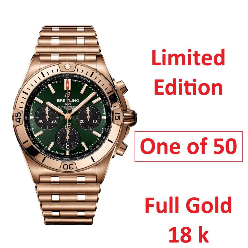 Breitling Chronomat 42 B01 42 One of 50 - Full Gold 18k