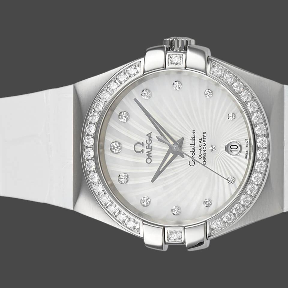 Omega Constellation Ladies Steel / 35 mm / Box&Papers / 123.18.35.20.55.001