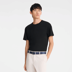 Longchamp Le Foulonné Men's belt Navy/Black