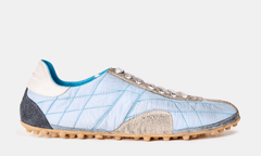 MAISON MARGIELA Men's Low Trainers 'Blue Shades'