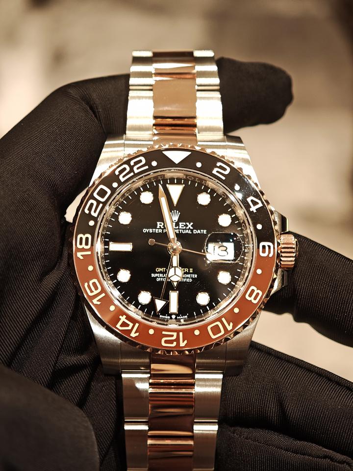Rolex | GMT-Master II | 126711CHNR-0002 | Gold/Steel | Gold/Steel | Black | Automatic