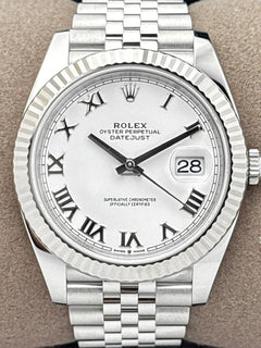 Rolex | Datejust | 126334 | Steel | 41 x 4 mm | Steel | White | Automatic
