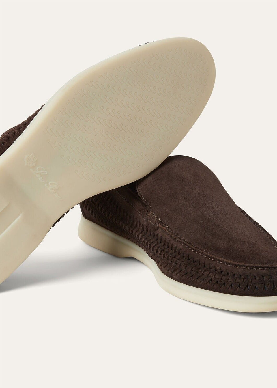 LoroPiana Summer Walk Loafer Chocolate