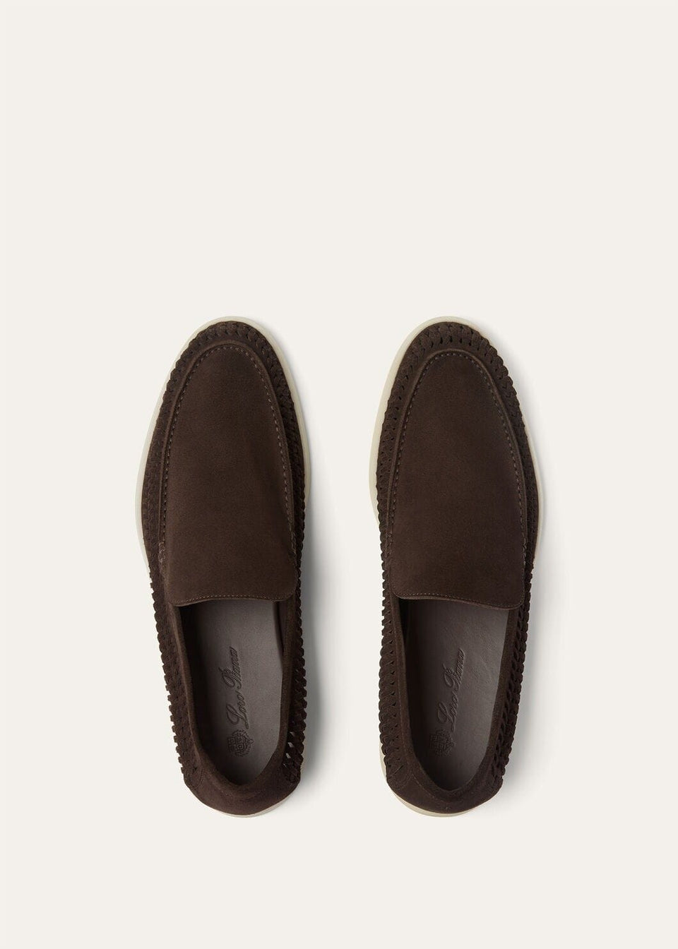 LoroPiana Summer Walk Loafer Chocolate