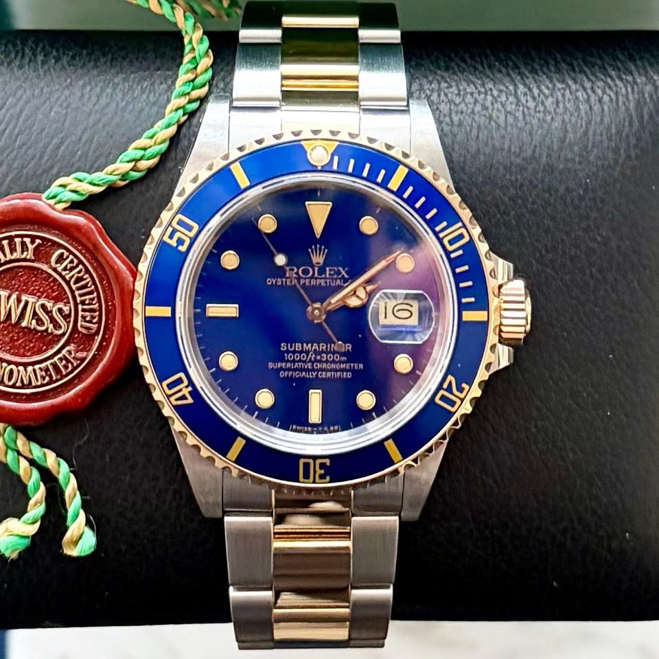 Rolex | Submariner | 16803 | Gold/Steel | 40 mm | Gold/Steel | Blue | Automatic