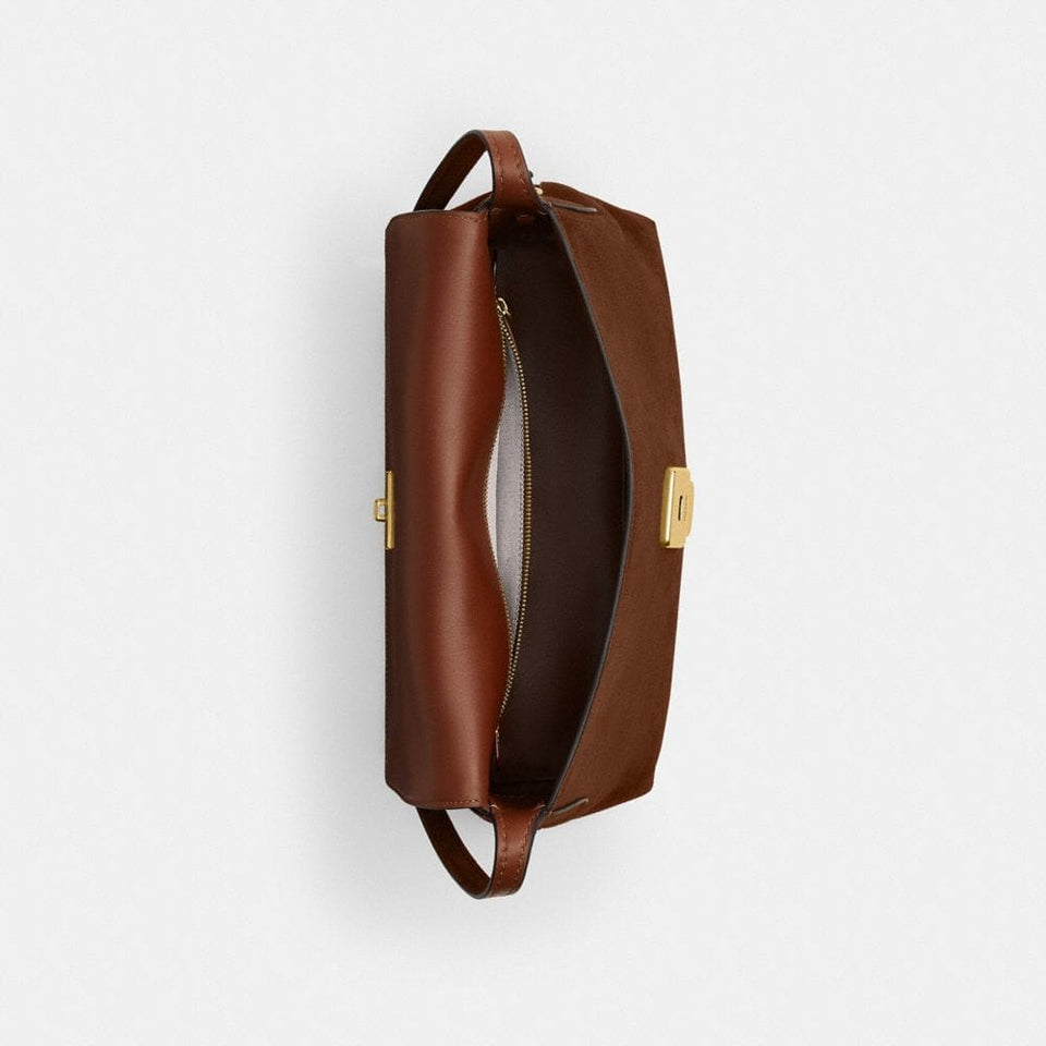 Coach Chelsea Shoulder Bag 30 Brass Warm Brown