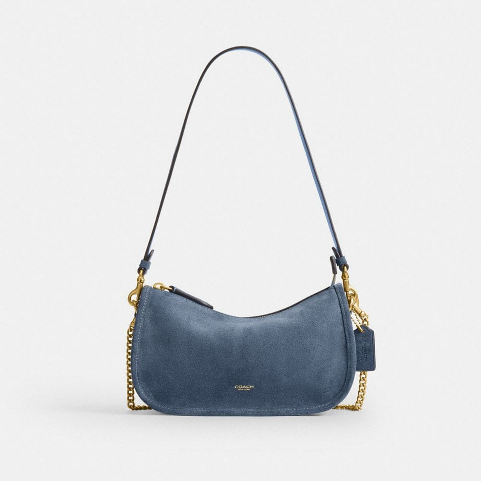 Coach Waverly Bag Brass Light Denim