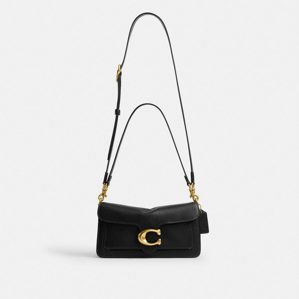 Coach Tabby Shoulder Bag 26 Brass Black