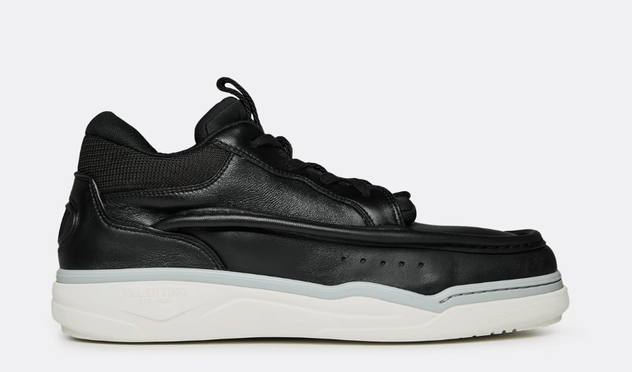 VALENTINO GARAVANI Leather Sneakers 'Nero'