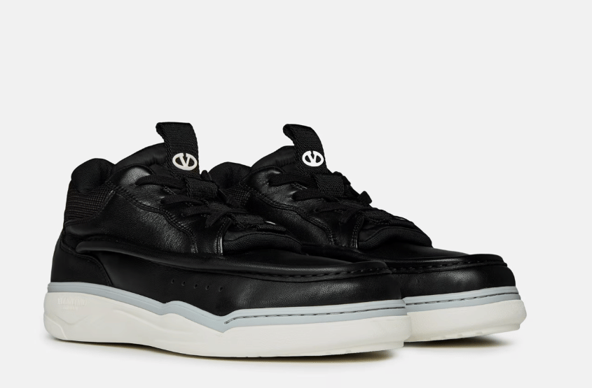 VALENTINO GARAVANI Leather Sneakers 'Nero'