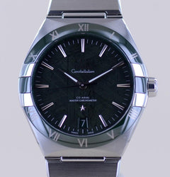 Omega Constellation41mm Green Meteroit Ceramic cal 8900 Master Chronometer B+P