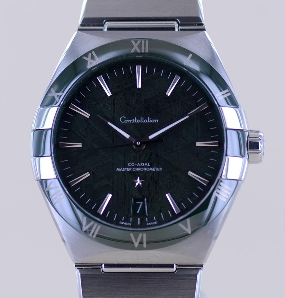 Omega Constellation41mm Green Meteroit Ceramic cal 8900 Master Chronometer B+P