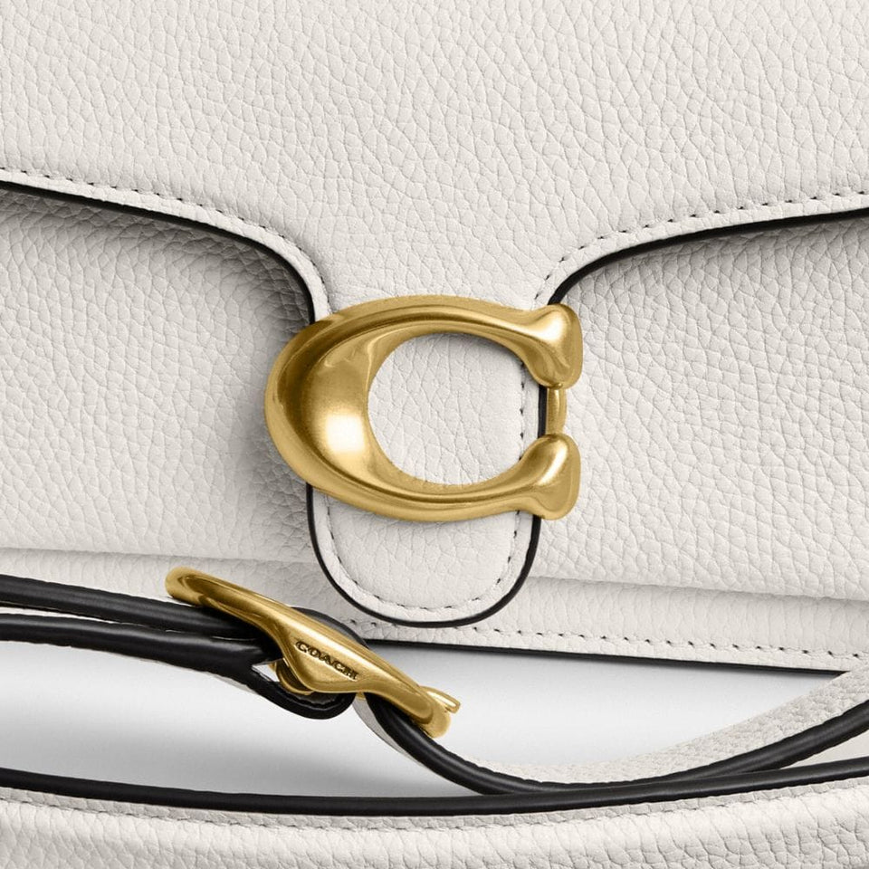 Coach Tabby Shoulder Bag 20 Brass Chalk