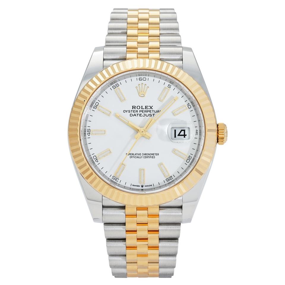 Rolex | Datejust | 126333 | Gold/Steel | 41 mm | White | Automatic
