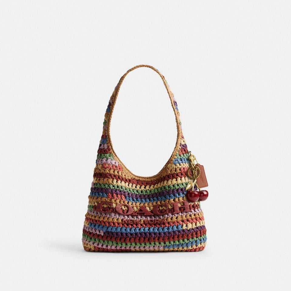 Coach Brooklyn Shoulder Bag 28 Brass Multi
