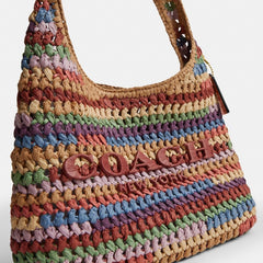 Coach Brooklyn Shoulder Bag 28 Brass Multi