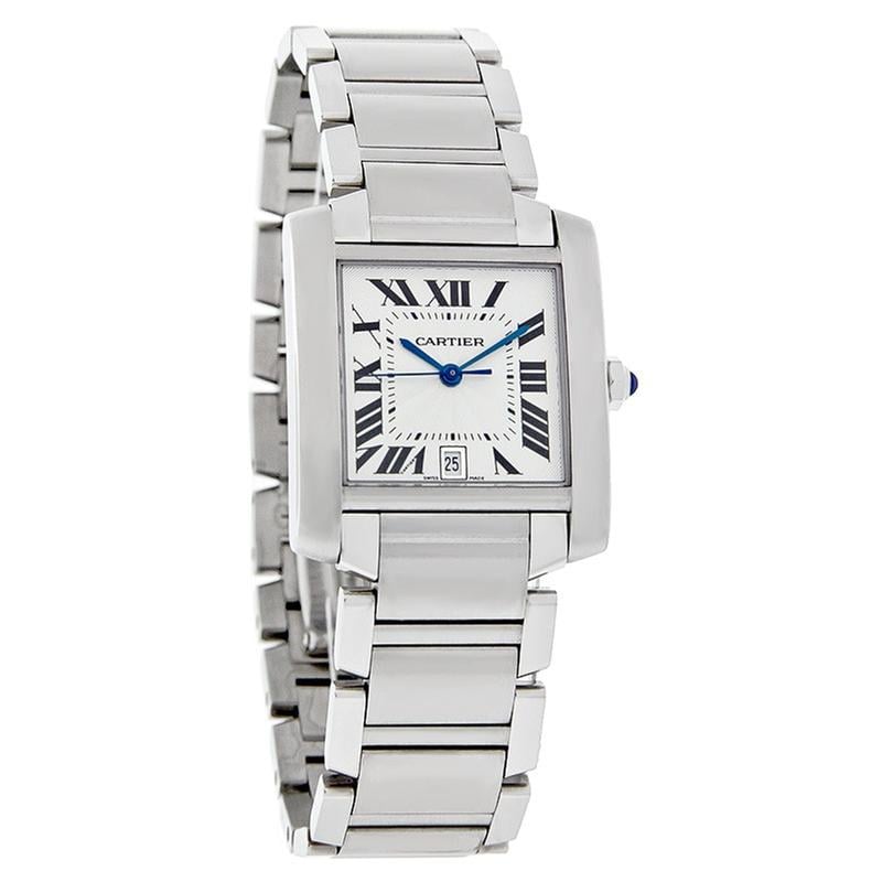 Cartier Tank Française Men's Swiss Automatic Watch W51002 Q3