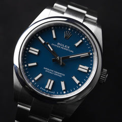 Rolex Oyster Perpetual 41 Med Blue Dial NEW '26